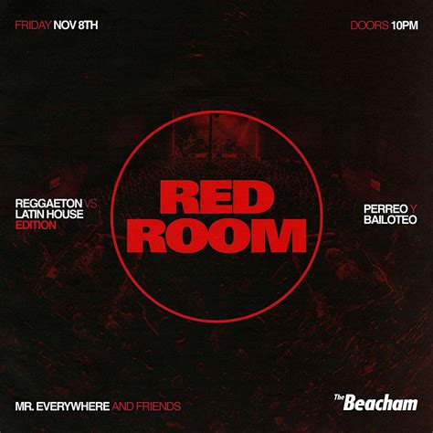THE RED ROOM | THE BEACHAM NIGHTCLUB | DOWNTOWN ORLANDO, The Beacham ...