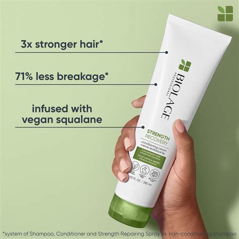 Biolage Strength Recovery Conditioning Cream 280ml – Oz Hair and Beauty