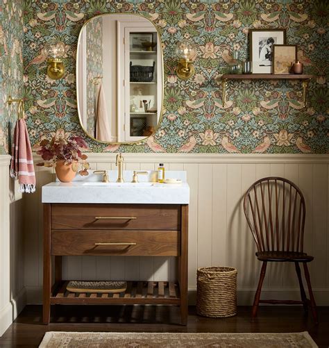 Pure Strawberry Thief Morris & Co. Wallpaper - Love handmade