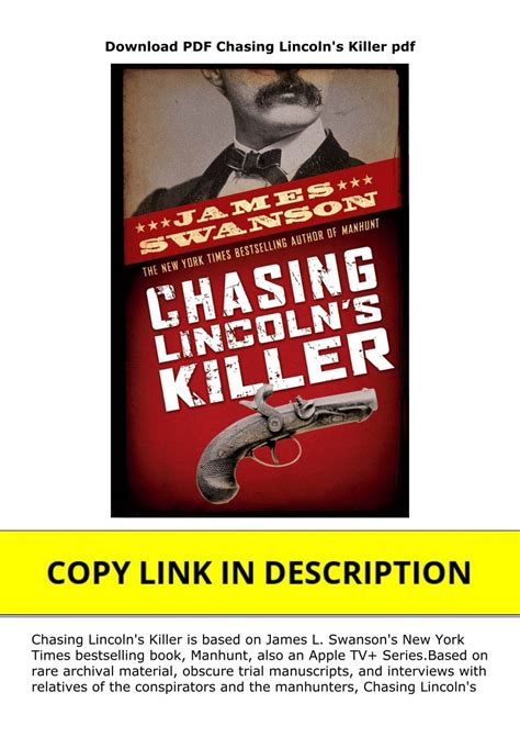 Download PDF Chasing Lincoln's Killer pdf