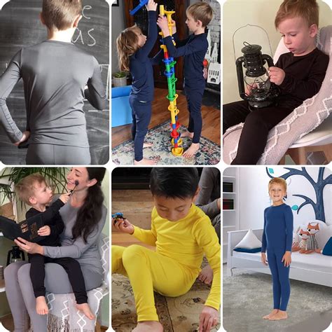 Snapklik.com : Thermajohn Boys Thermal Underwear Set For Kids Long ...