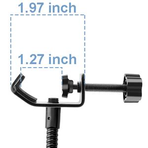 DEVICE OF URBAN INFOTECH 3 Panel Isolation Shield with Pop Filter Sound ...