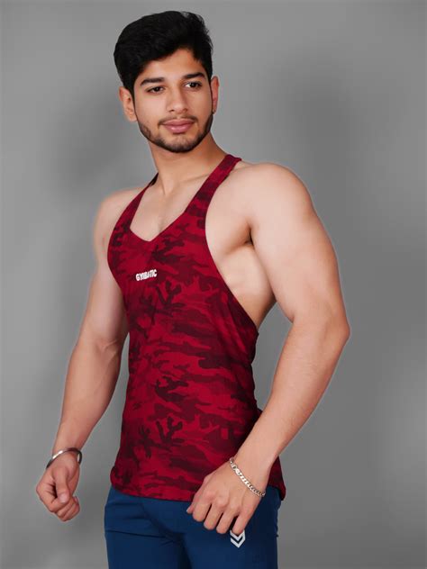 Y-RED MAROON GYM VEST – Gymbastic
