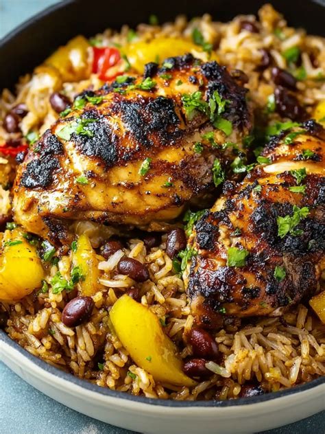 Irresistible Caribbean Jerk Chicken and Rice Recipe: A Flavorful Journey