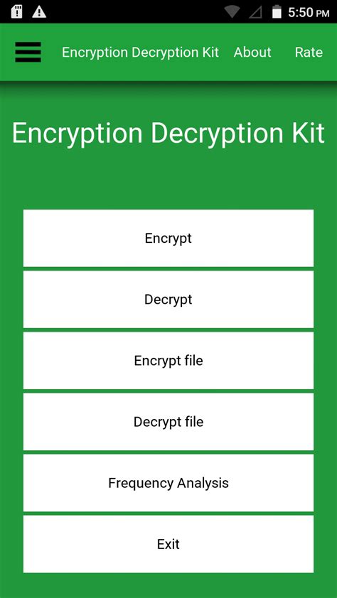 Encryption Decryption Kit - App on Amazon Appstore