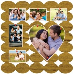 Marine Pearl 12x12 Inch Multifunctional Pin Up Photo Frame Wall Photo ...