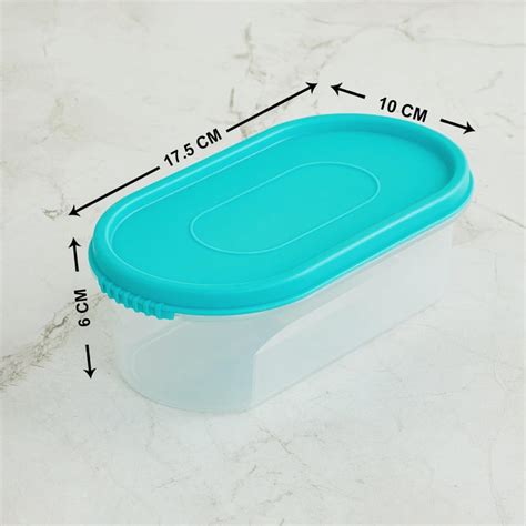 Buy Barbados Set of 6 Polypropylene Containers - 600ml from Home Centre ...
