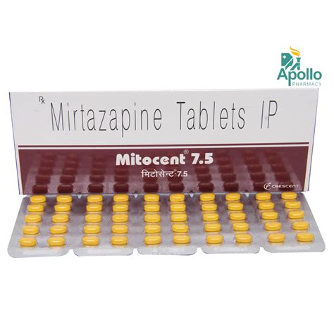 MITOCENT 7.5MG TABLET Price, Uses, Side Effects, Composition - Apollo ...