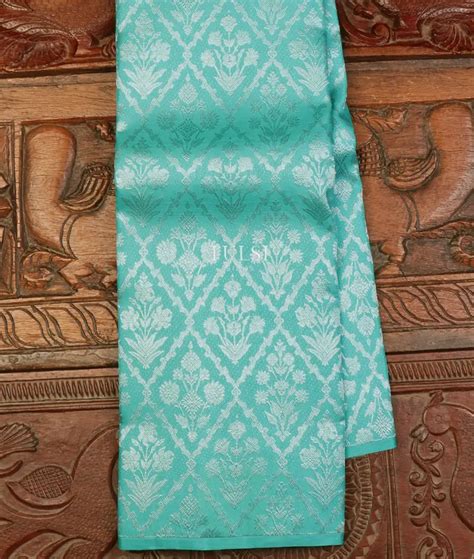 Buy Blue Kanjivaram Silk Saree T633251