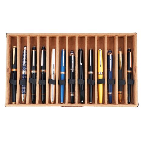 Arista | Pen Leatherette | Pen Case For 38 Pens - SCOOBOO - Arista
