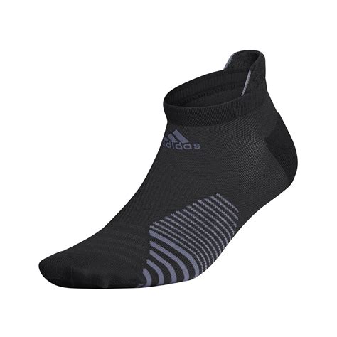 adidas Unisex Nylon Running Tabbed No Show Socks Black (1-Pack ...