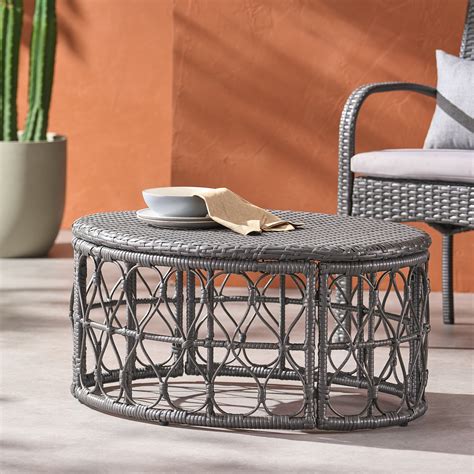 Oval Outdoor Coffee Tables - Bed Bath & Beyond