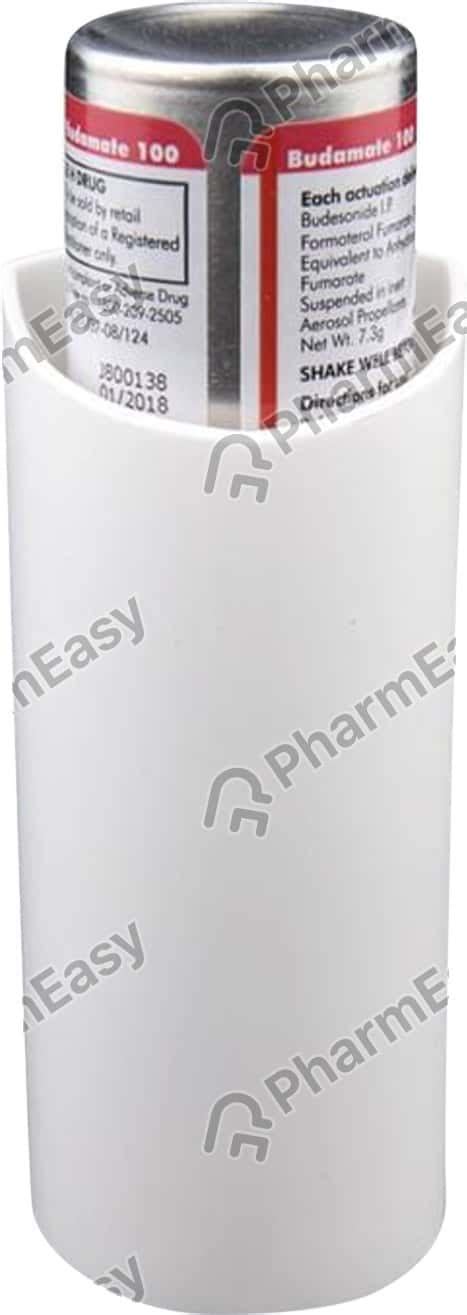 Budamate 100mcg Packet Of 120md Transhaler: Uses, Side Effects, Price ...