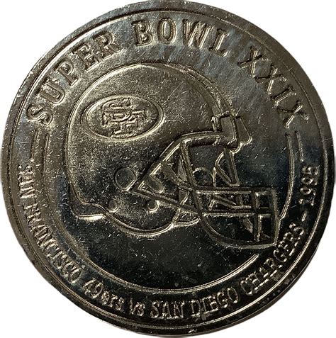 Token - Budweiser NFL Super Bud (Super bowl XXIX - San Francisco 49ers ...
