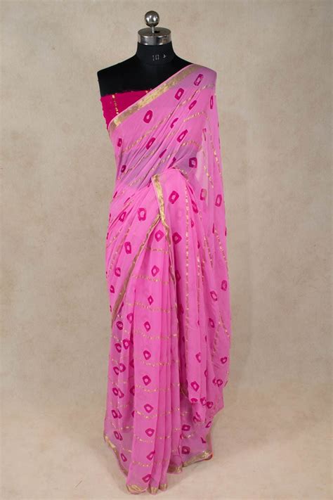 Jaipuri Bandhani Sarees: Celebrate Festivals in Style – Page 4 – KANHASAREE