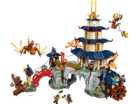 Tournament Temple City 71814 | NINJAGO® | Buy online at the Official ...
