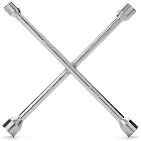 Bates Choice Four Way Lug Wrench, 14 Inch, Heat-Treated Carbon Steel ...