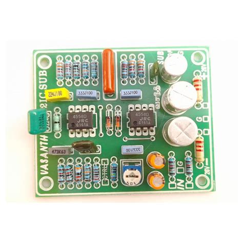 Generic Sub Pre-Amplifier Board with Heavy Bass and DIY Project Kit ...