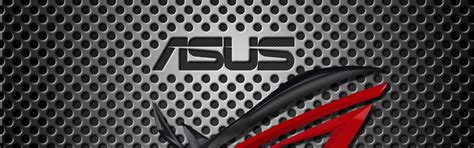 Download wallpaper brand, asus, rog, section hi-tech in resolution 2560x800
