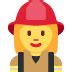 👩‍🚒 Woman firefighter emoji copy paste png download