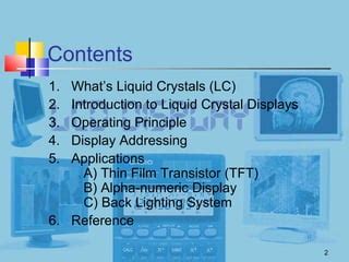Image result for LED LCD Applications Tutorial