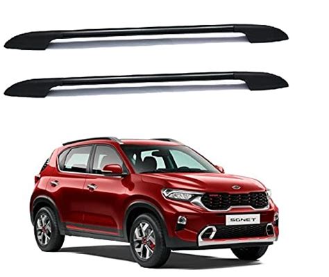 SHOPONE CAR ROOF Rail for KIA SONET Black : Amazon.in: Car & Motorbike