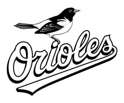 Baltimore Orioles Logo, Bird Symbol, MLB Team Emblem Transparent