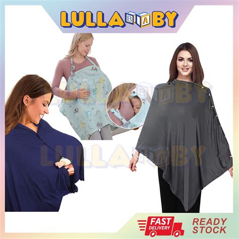 🔥READY STOCK🔥Nursing Cover Breastfeeding Cover Breastfeed Apron Shawl ...