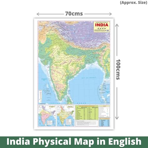 Set of 7 Maps and charts- India Political, Physical | World Political,