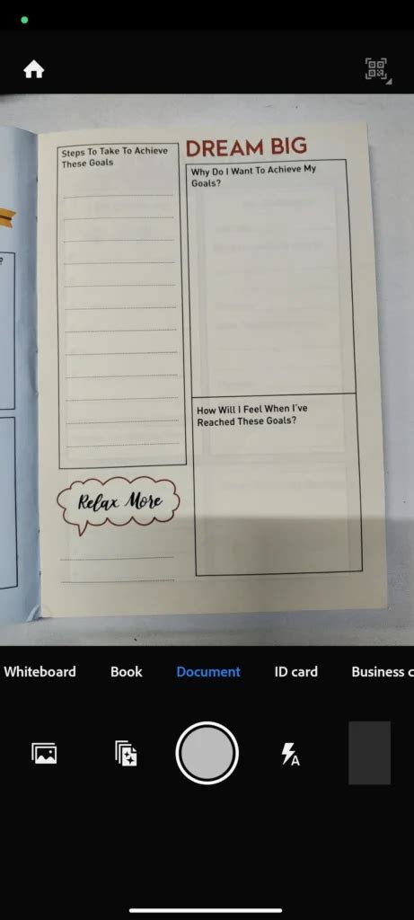 Adobe Scanner App Android 的图像结果
