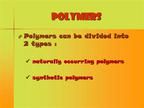 Image result for Synthetic Polymers