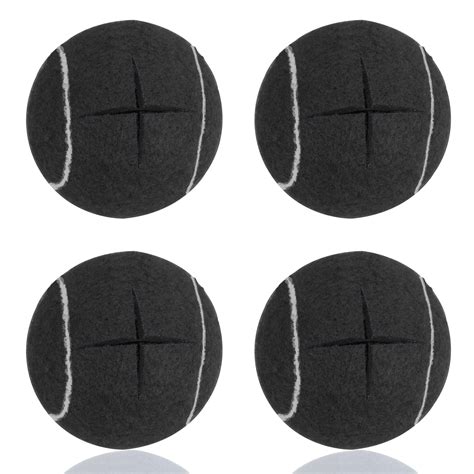 Precut Walker Tennis Balls 4 Pcs Balls with Precut Opening for Easy ...