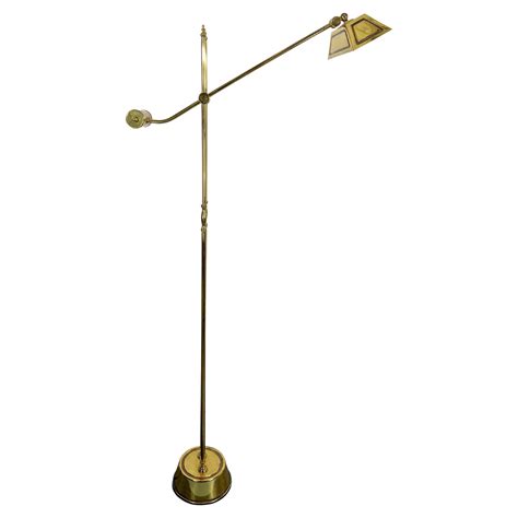 Reggiani, Brass Orientable Floor Lamp from 70s For Sale at 1stDibs