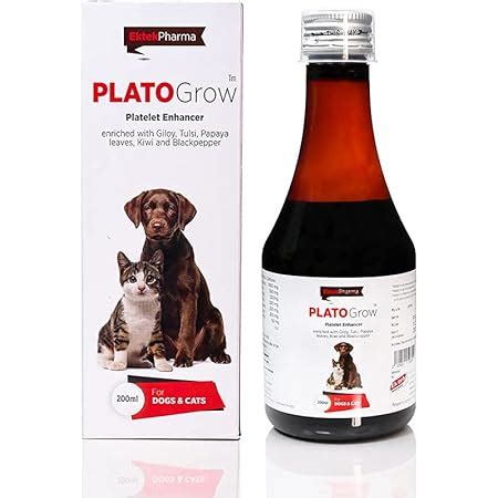 Buy Platogrow Platelet Enhancer Pet Syrup 200ml (for Dogs & Cats ...