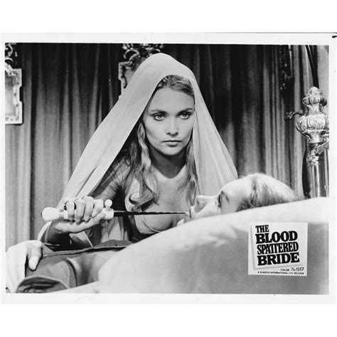 THE BLOOD SPATTERED BRIDE British Movie Still - 8x10 in. - 1972 N1