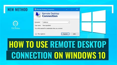 Rezultat imagine pentru How to Use Remote Desktop Connection