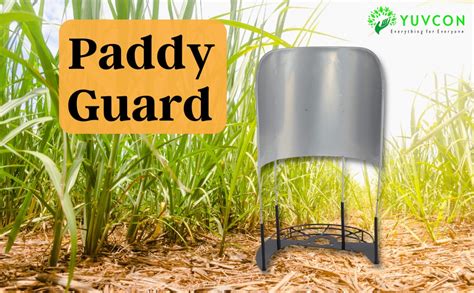YUVCON Paddy Guard for Brush Cutter, Made of Metal for Heavy-Duty Usage ...