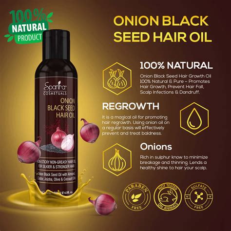 Buy SPANTRA ONION BLACK SEED HAIR OIL, 200ML Online & Get Upto 60% OFF ...