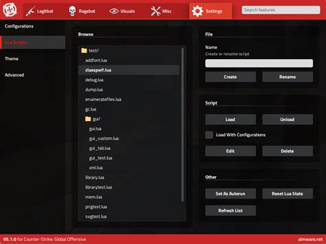 Rezultat imagine pentru Aimware Config