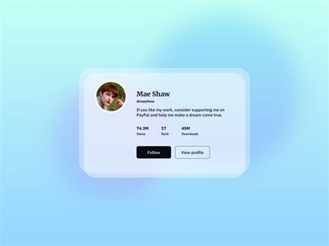 User Card Design 的图像结果