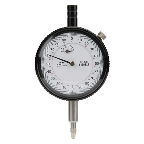 Dial Indicator, High Precision 0-1mm Measuring Range 0.001mm 8 Jewels ...