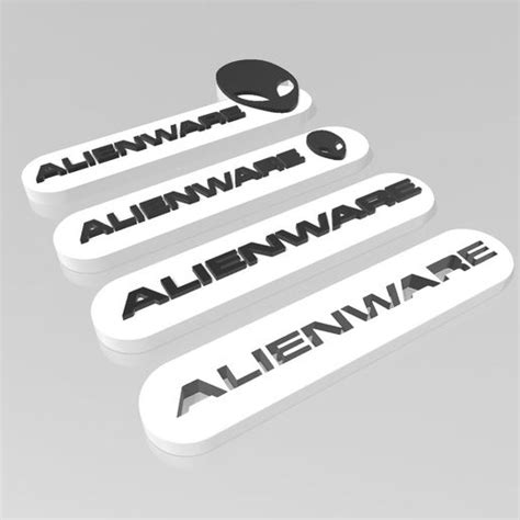 Alienware Logo STL Files 的图像结果