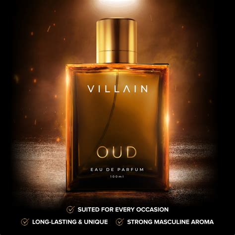 VILLAIN OUD EAU DE PARFUM FOR MEN, 100ML