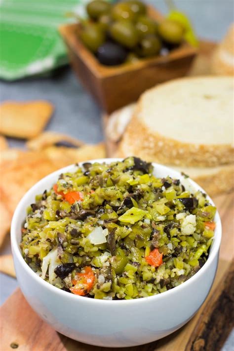 Authentic Central Grocery Muffuletta Olive Salad Recipe