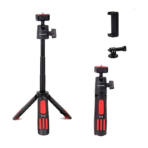 Buy POLAM-FOTO Lightweight Mini Tripod, Equipped with a Phone Holder ...