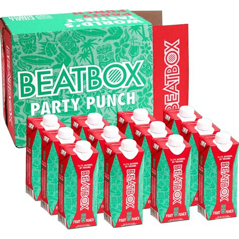 BeatBox Fruit Punch Alcohol | Buy BeatBox Alcohol Beverages — Rare Tequilas