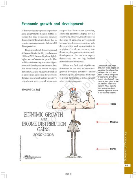 Outcomes Of Democracy - NCERT Book of Class 10 Democratic Politics II