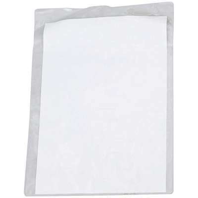 927361-2 Shop Ticket Holder: Punched Hole, Top, Vinyl, 9 in Wd, 12 in ...