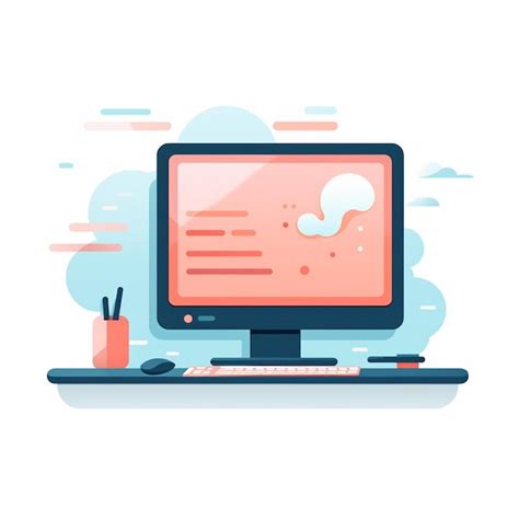 Vector computer illustration technology internet digital modern ...