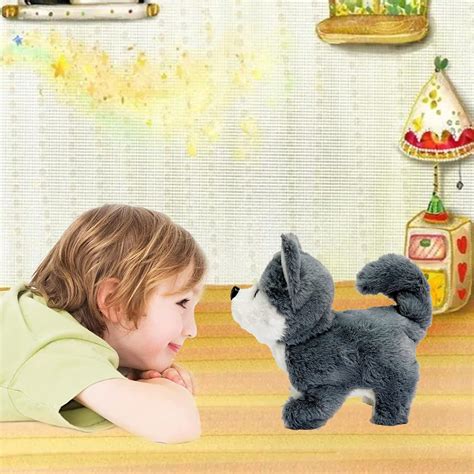 Buy SANGKN Toy Dog, Toy Dogs That Walk and Bark, Battery Realistic ...